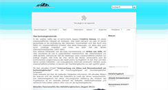 Desktop Screenshot of dachsteingletscher.info